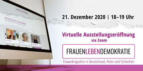 Gezeigt werden Informationen zur Ausstellung