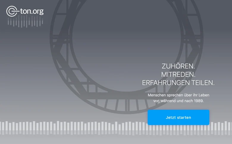 Gezeigt wird das Zeitzeugenportal
