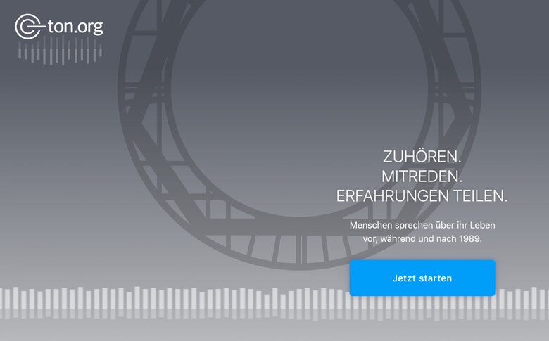 Gezeigt wird das Zeitzeugenportal